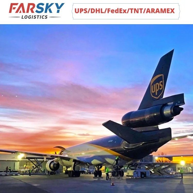Professional UPS DHL FedEx Express Air Shipping Agent  Express Freight Forwarder From China to Zimbabwe Morocco
