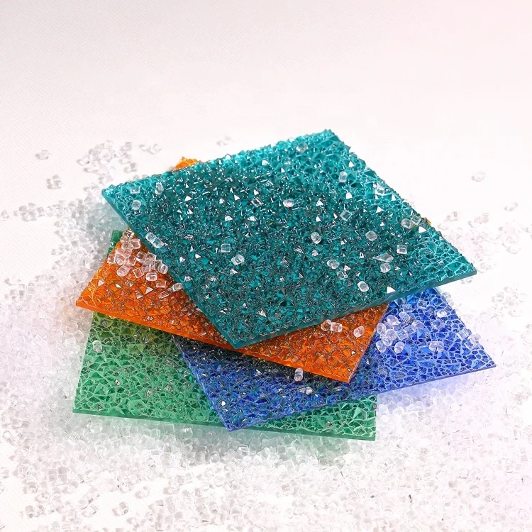 Free sample Low Price Plastic sun sheets pc uv blocking embossed polycarbonate sheet for sale