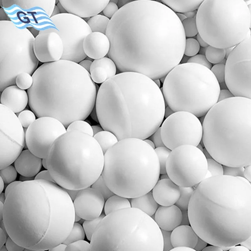 High alumina content ceramic ball for chemical industry