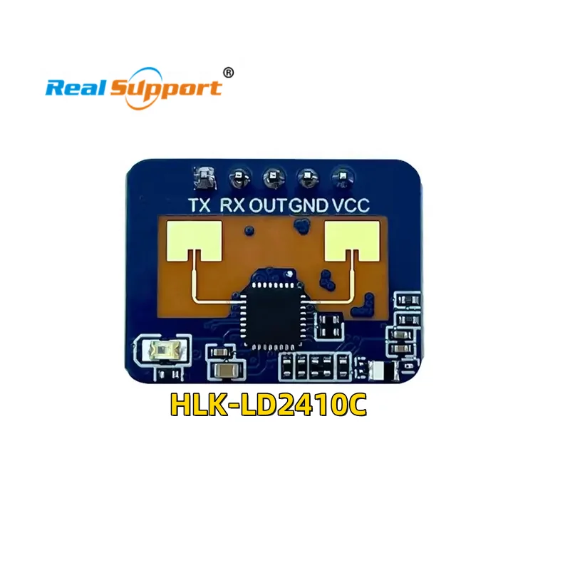 100 pcs original HLK-LD2410C 24GHz mmWave human presence respiration sensor module LD2410C