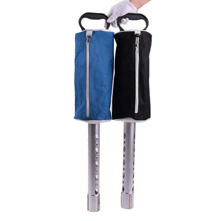 Manufacturers Supply Golf Ball Picking Device with American Flag Plastic Handle Upper and Lower Section Detachable Ball Picker