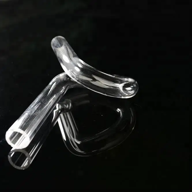 300mm Large diameter Fused Quartz Glass Pipe Tube rod bar