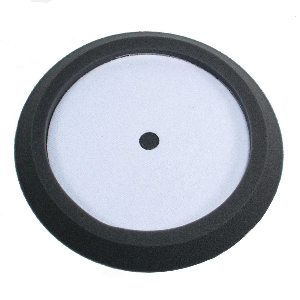 Multiple Options Blue Green Yellow Recessed Better Edge Soft Polish Slant Design Medium Cut Sponge Car Polishing Foam Pad