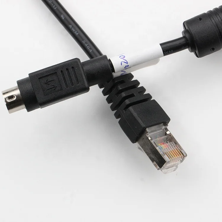 Прямая продажа от производителя модульный кабель контроллера Mini Din 8 Male к Rj45