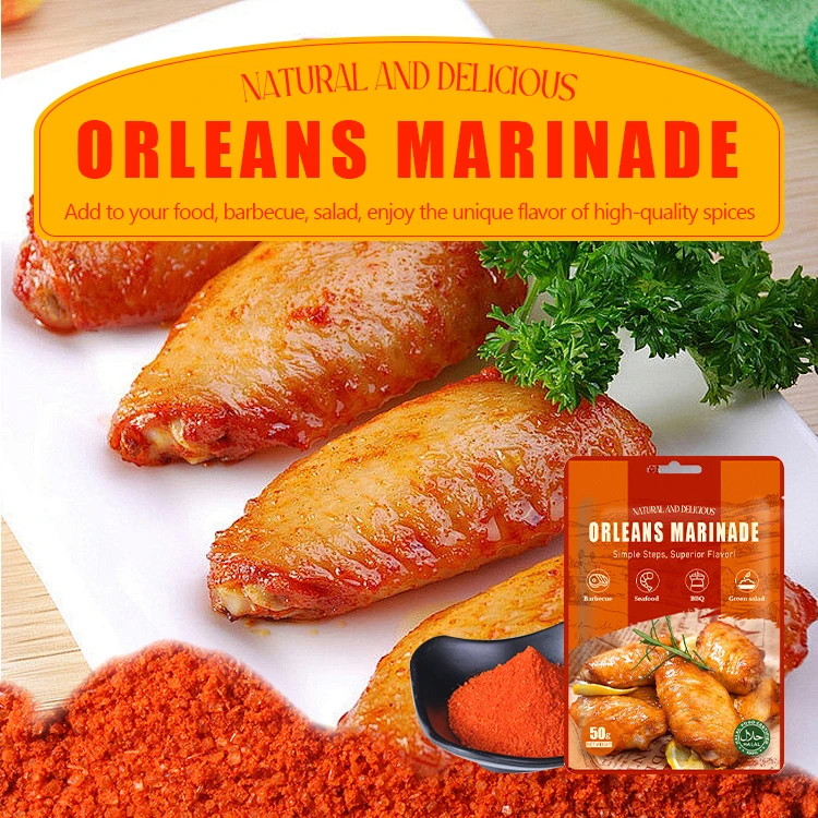 McSino Household Cooking Fried Chicken Orleans Spicy Marinade Seasoning Powder Orleans Mixed Marinade