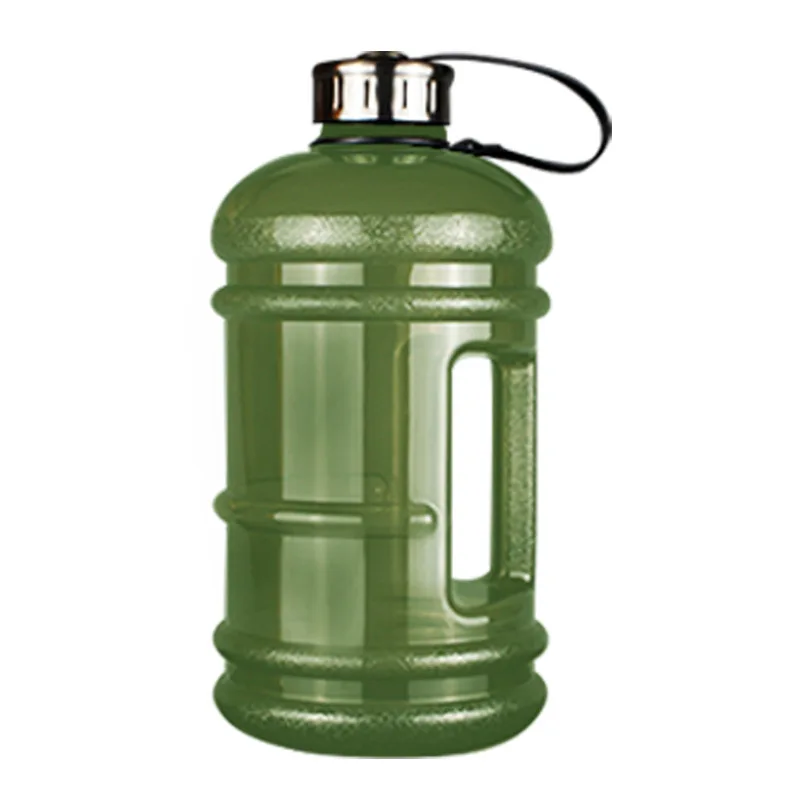 Gym jug bpa free custom logo Plastic sports Motivational Half gallon/2.2l /one gallon/1 gallon PETG/Tritan water bottle