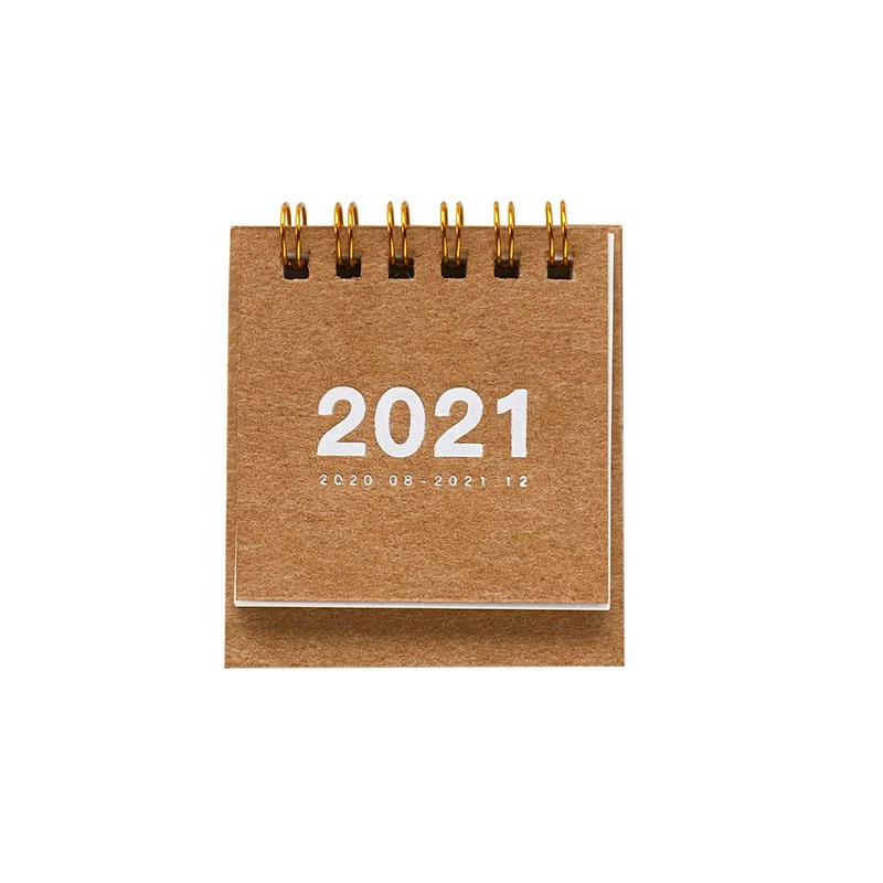 2025 New Fashion Creative Cute Style Portable Mini Desktop Calendar