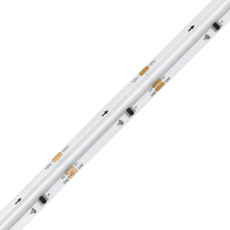 S5000 420 светодиоды цифровой 10 мм шириной dc24v цифровой COB светодиодные полосы света
