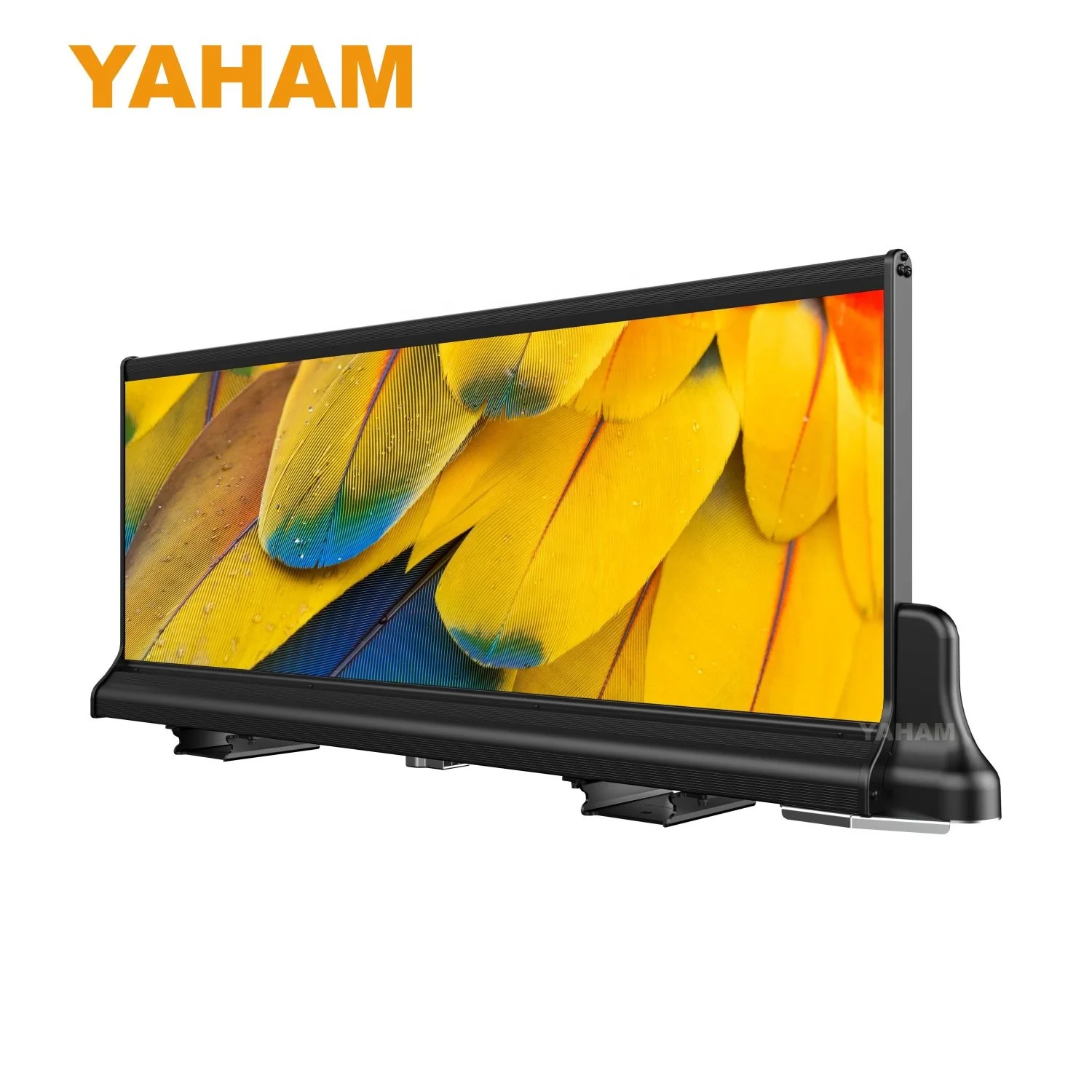 Yaham Taxi Screen Series Latest T6.0 Version P2.5 P2.96 High Definition Double Sided Taxi Car Led Screens Advertising Players