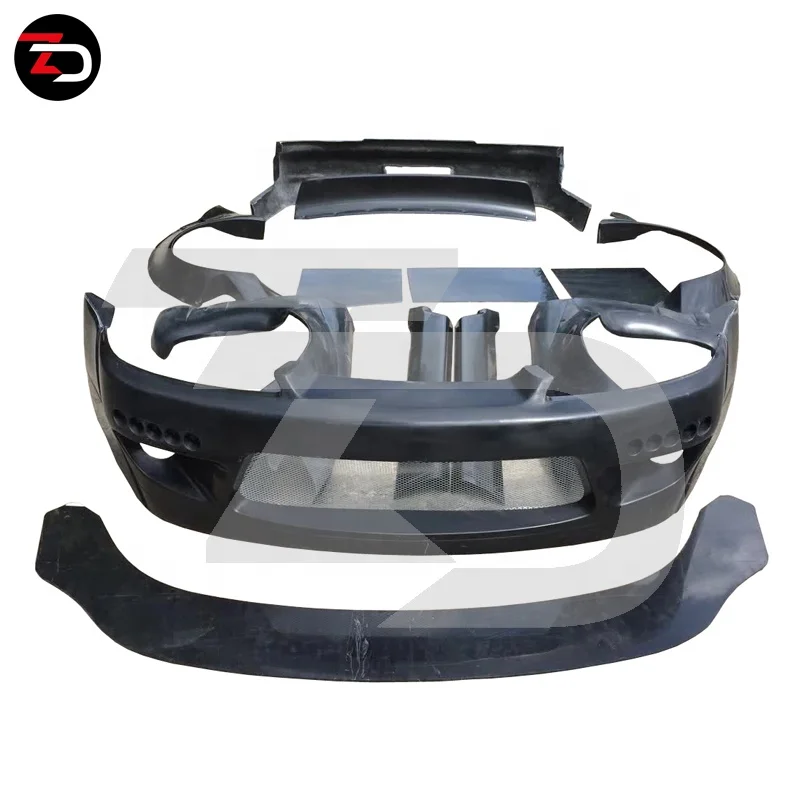 Factory Price Rocket B Style Body Kit Front Bumper Rear Bumper Side Skirts Wheel Arch Wing For Silvia 200 SX S15 1999 To 2002