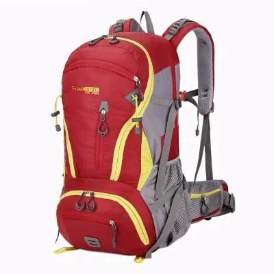 New design Outdoor Sports Travel Waterproof Backpack 50L Hiking Backpack with large capacity