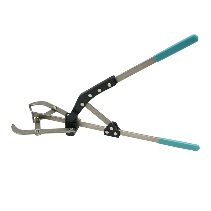 Veterinary Instrument Cattle Castration Emasculator Plier Bloodless Calf Castrator with Tri Bander Ring Bands