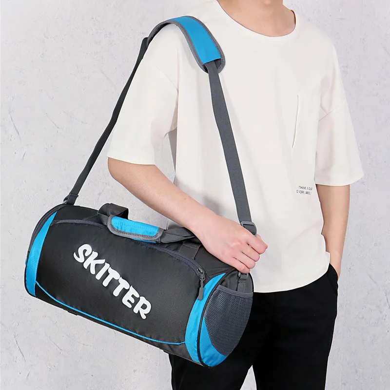 Outdoor Men Sports Waterproof Bags With Shoes Compartment Dry Wet Separation Women Luggage Travel Duffle Bag