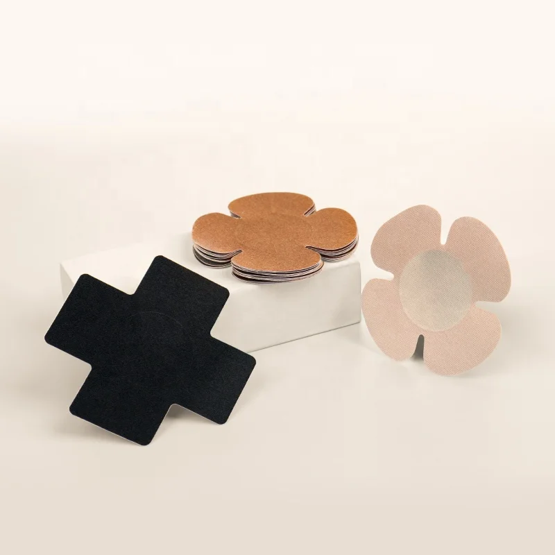 OEM/ODM Nipple Covers for Women Girls Disposable Round Shaped Pasties Self-Adhesive Bra Pad