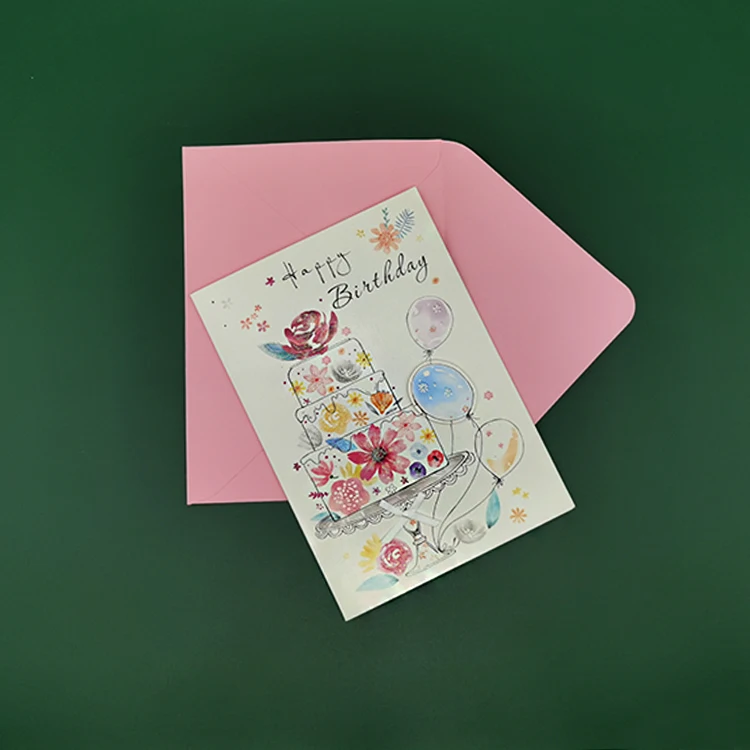 Premium Quality Amazon Choice Handmade Creative Gift Card Glitter Greeting Card Birthday Cards