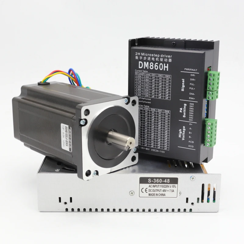 86 stepper motor 86HB155L4-60KA planetary reducer chassis small right angle 90 degree converter