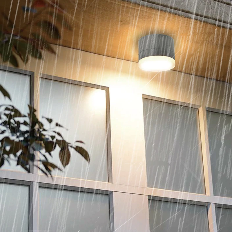 High Quality New Design LED Outdoor Waterproof Wall Light With PC Lampshade