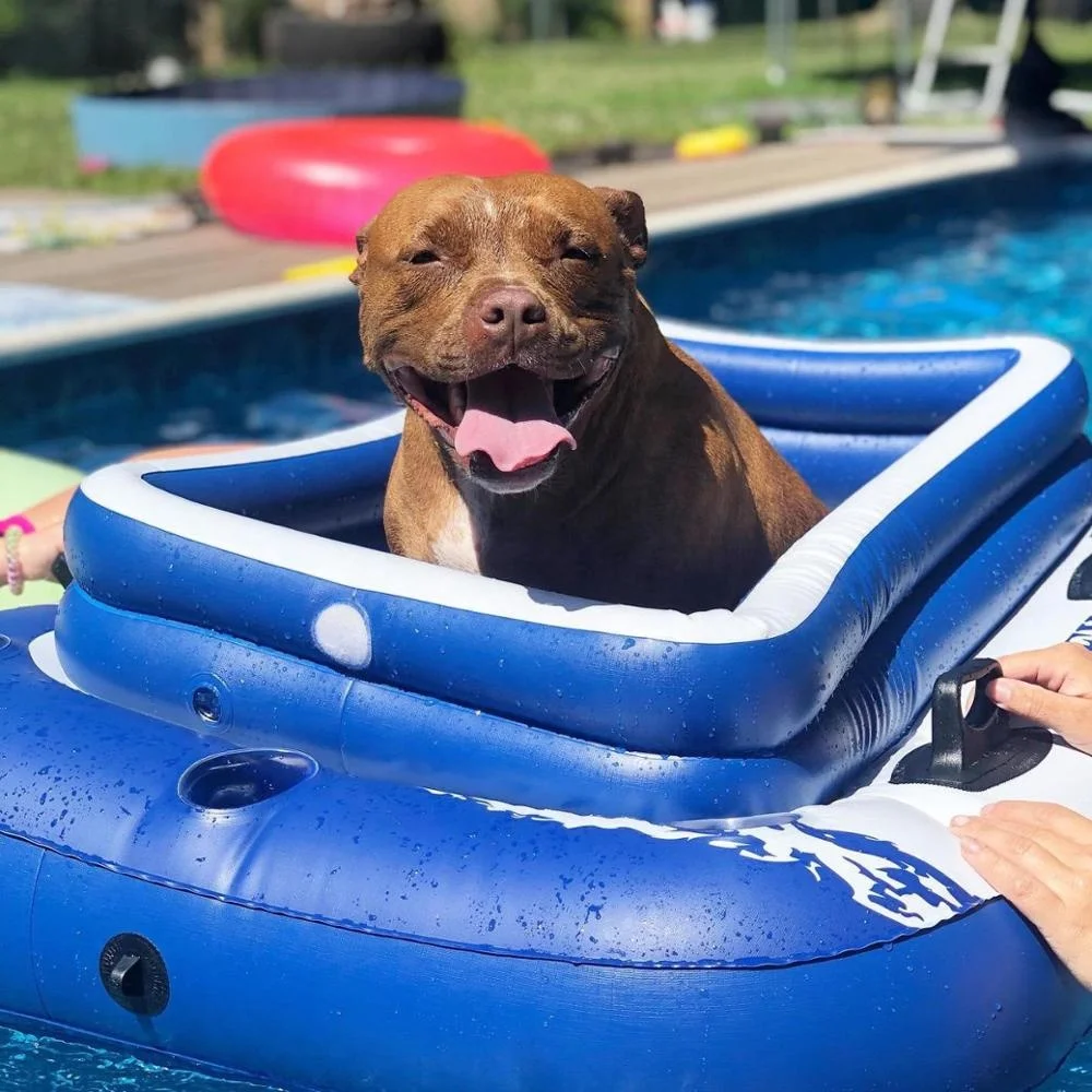 Custom Inflatable Water Pool Floating Air Cooler Tube for Ice Beverage