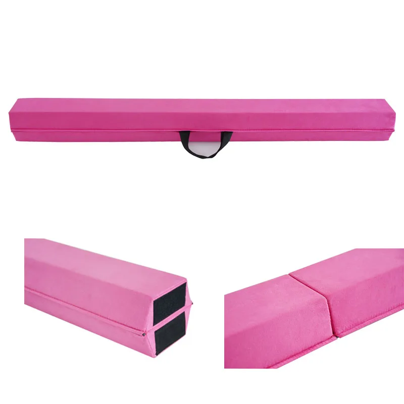 8FT Gymnastics Foam Folding Balance Beam for Athletic Training Indoor and Outdoor