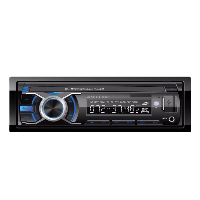 Autoradio Car Stereo Radio Usb Aux Audio Auto 12v In-dash 1din Car Setup Mp3 Interface Multimedia Player Auto Stereo