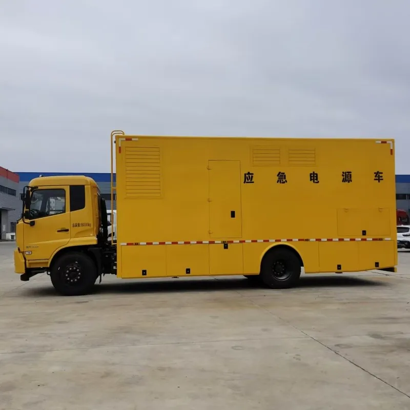 Dongfeng Tianjin 100 кВт 800 дизель-генератор новая механическая коробка передач Euro 5 Мобильная мощность аварийный автомобиль производитель