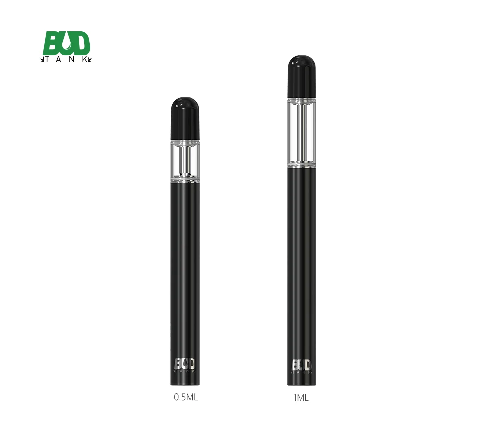 
Buddy Electronic Cigarette 510 Thread 0.5m1ml Empty CBD Oil one time use Vape Pen can match different types of oil 