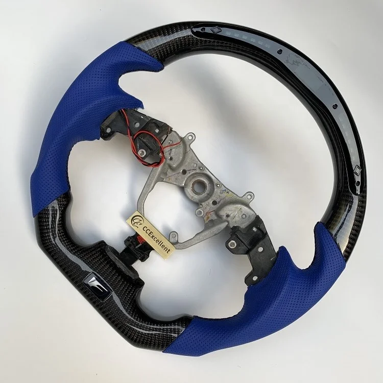 Factory Price High Quality Steering Wheel For Lexus IS 250 350 IS250 IS350 ISF 2008-2013  Real Carbon Fiber Steering Wheel