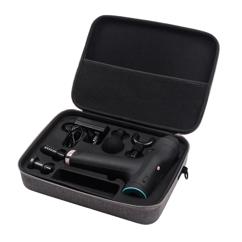 Custom Hard Shell Storage Shockproof Portable Eva Zipper Drone Electronic Massage Gun carry Tool EVA Case Bag Box