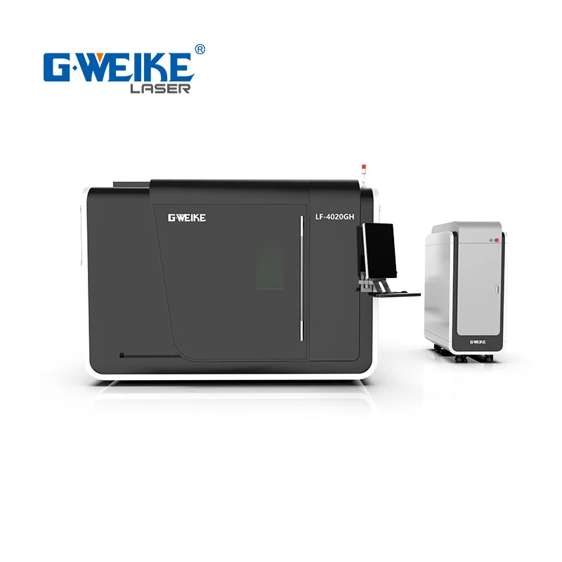 Gweike  4020 Metal Fiber Laser Cutter Protective Cover 4000W 6000W 8000W High Quality High Power Fiber Laser Cutting Machine