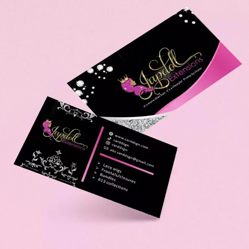 Luxury Custom  Plastic Business Cards Embossed Number Credit Card Membership Gift ID PVC Business Cards With Logo