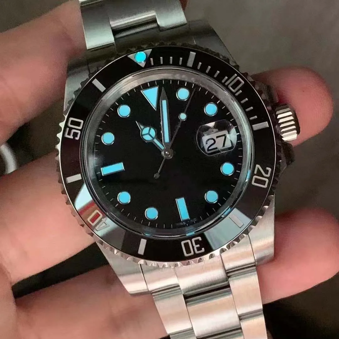 Luxury Watch Waterproof 904L Material High Quality Super Clone Relojes Hombre Noob Automatic Mechanical Watches Designer Watches