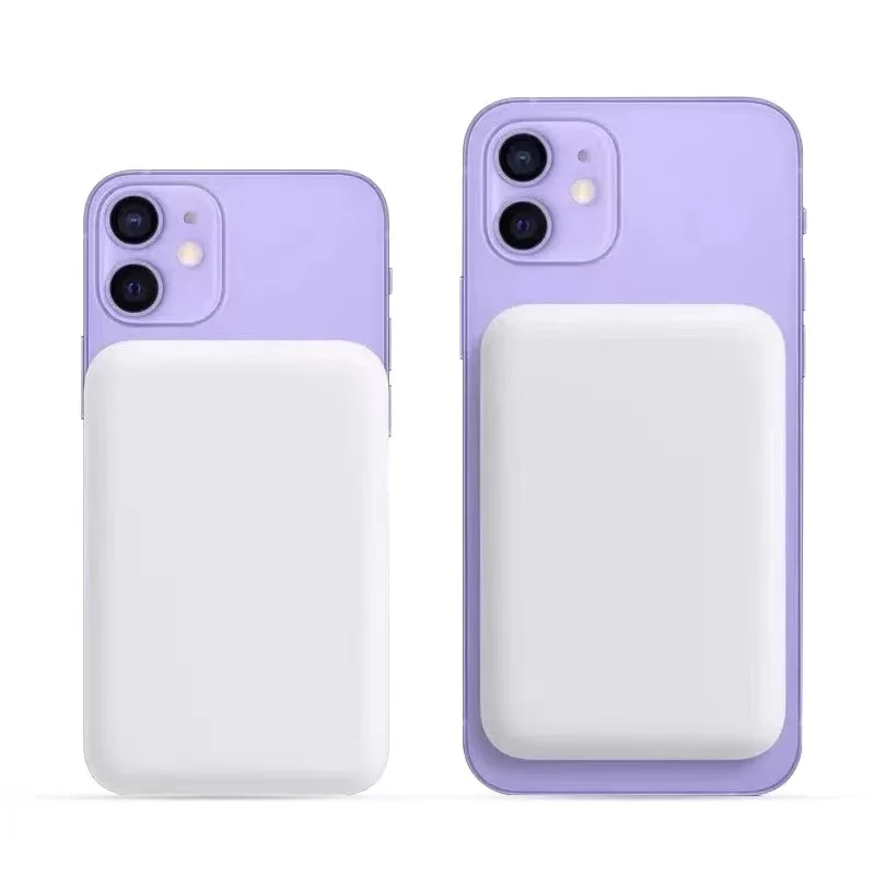 Fast Charging Magnetic Wireless Charger for Apple lightning Mobile Phones Power Banks Portable