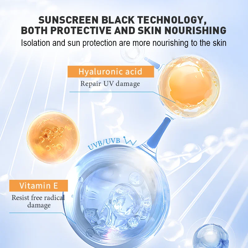 Custom Hydrating Facial sun block Spf 50 High Quality Sun Protect Lotion 100% Natural Oem Odm Private Label Oem Smell Sun Block