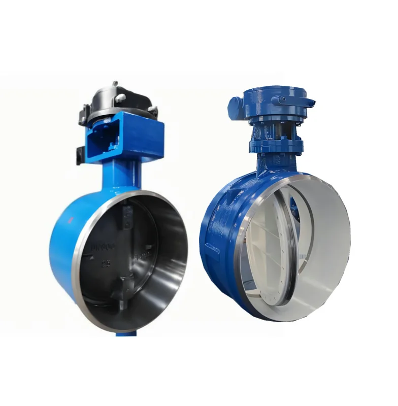 CE DN700 DN800 DN250 высокого давления PN16 углеродистая сталь стыковая сварка Клапан-Бабочка