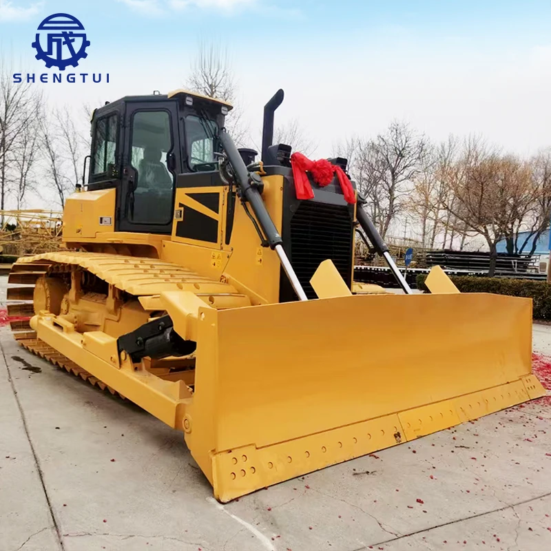 Shantui SD60-Type Large Crawler Bulldozer 10m3 Capacity with Straight-Tilt Blade New Condition for Construction Shandong Brand