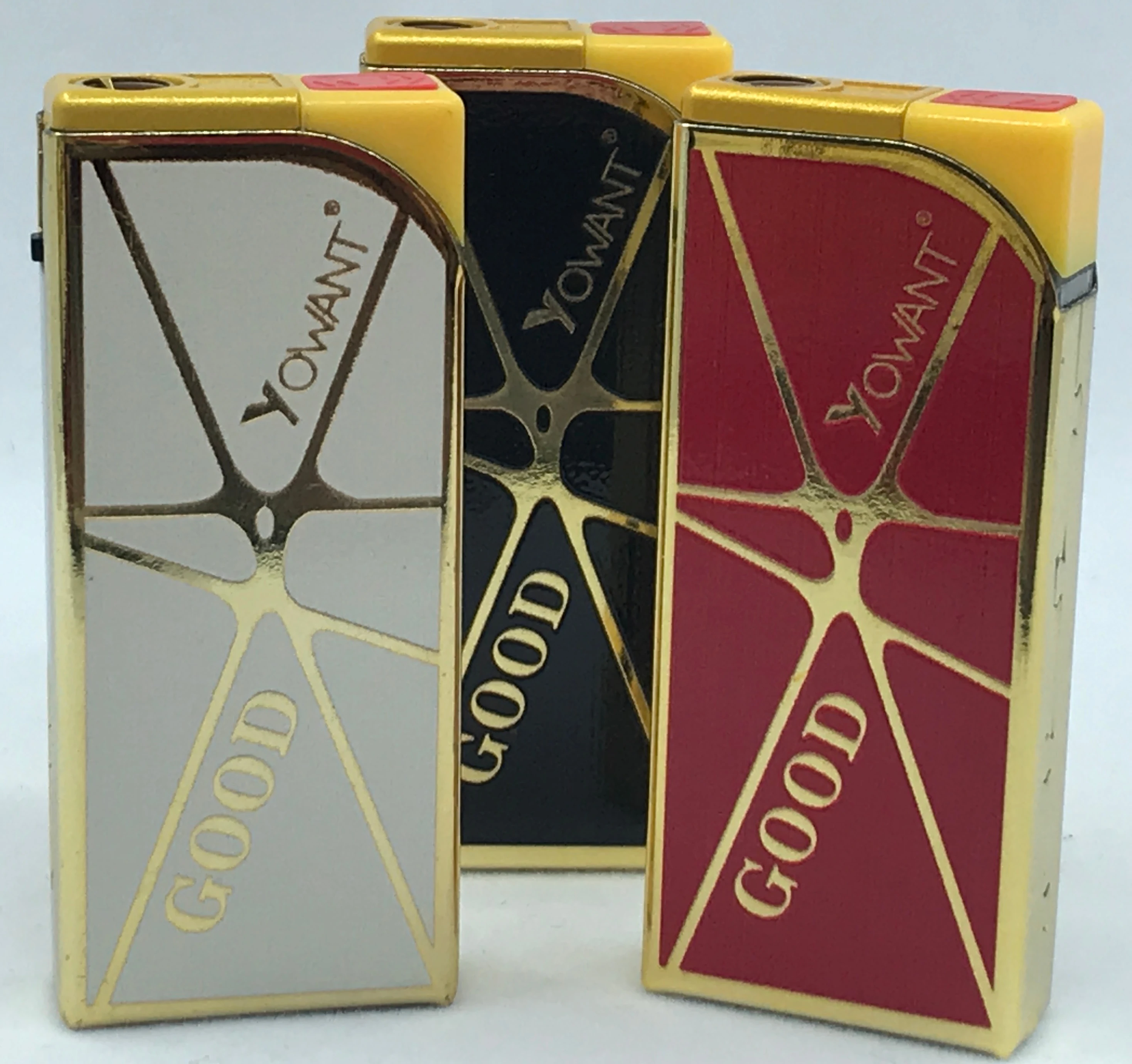 2024 latest metal refillable electronic straight  gas lighter