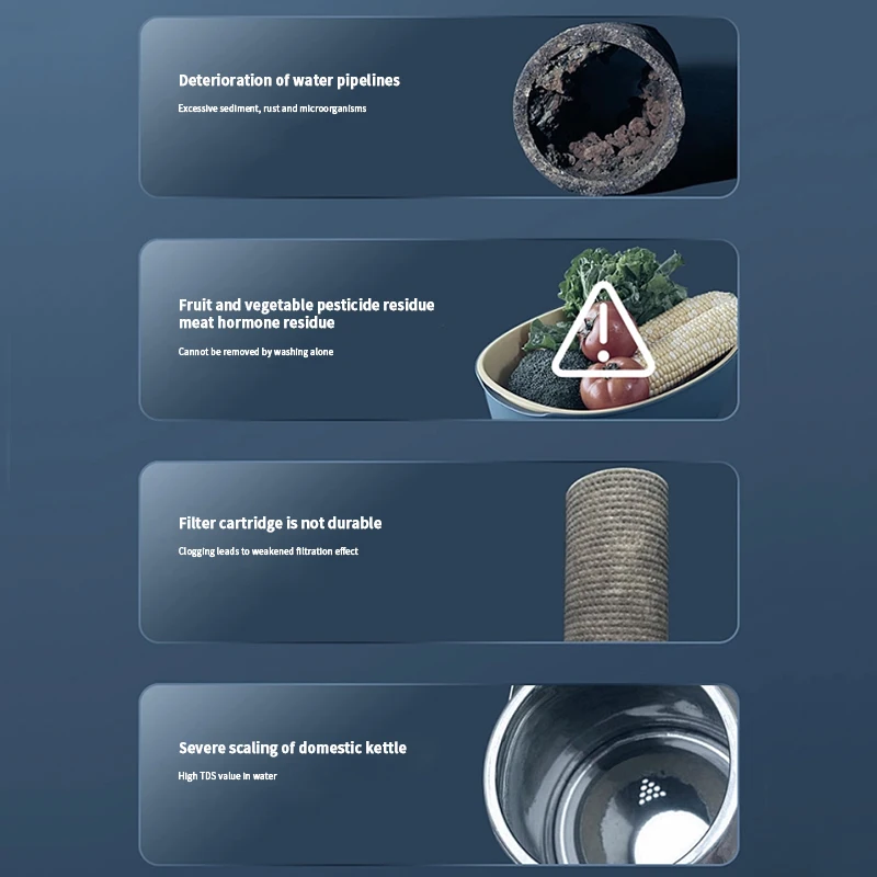 OEM/ODM Satisfy All Kinds of Water Needs Easy-to-Install Water Cleaner Water Purifier for Household