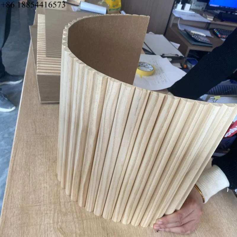 Гибкие деревянные панели производство гибкой мебели декоративная доска 3D деревянная панель изогнутая дуговая настенная