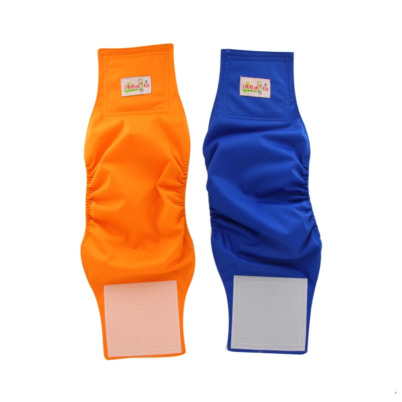 oh baby ka Washable Reusable Absorbent Cloth Pet Dog Diapers