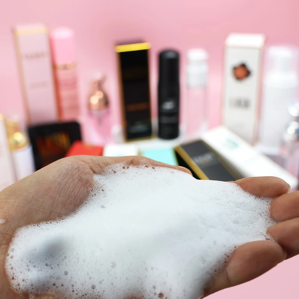 Deep Cleanse Lash Foam Shampoo Lash Shampoo Kit Foam Cleaner rose scented lash bath