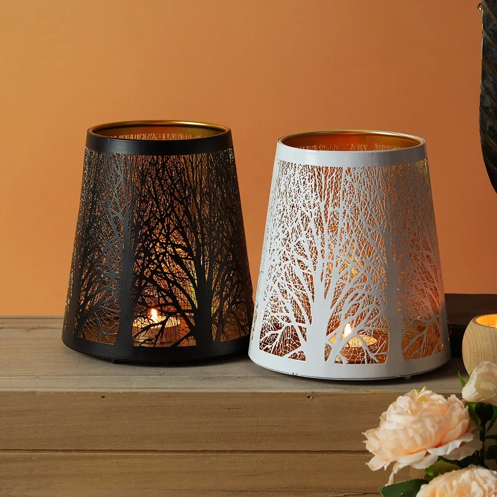 Foryoudecor luxury unique metal decorative candle stick holder stand for wedding decoration