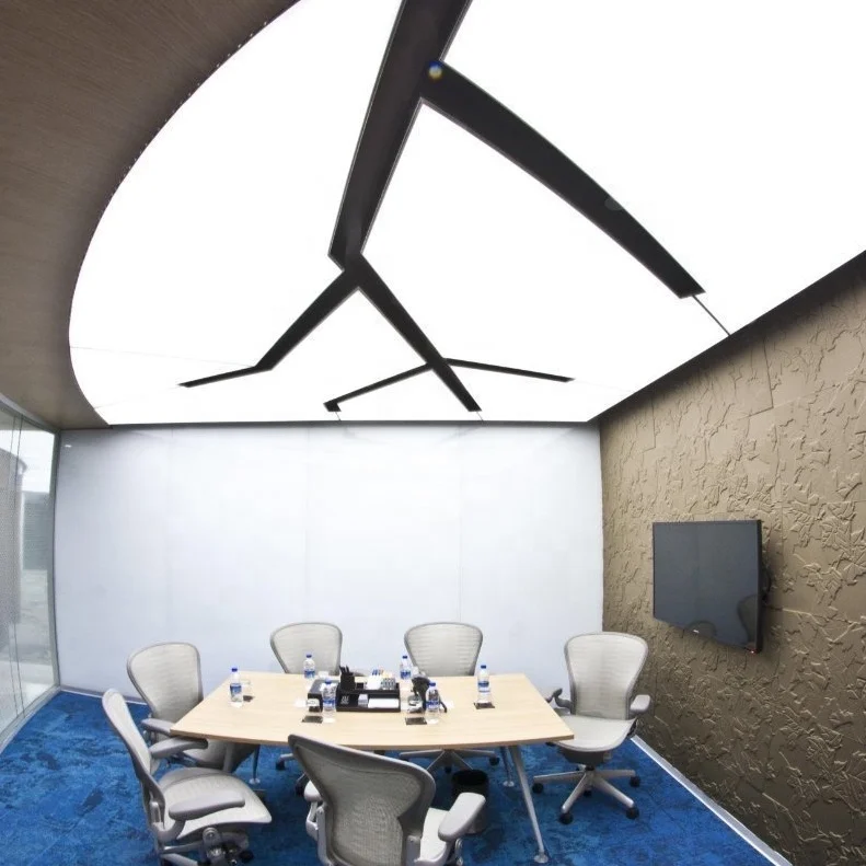 ZHIHAI Autumn leaves print lamp led fixed plastic boards kenya pvc stretch ceiling film