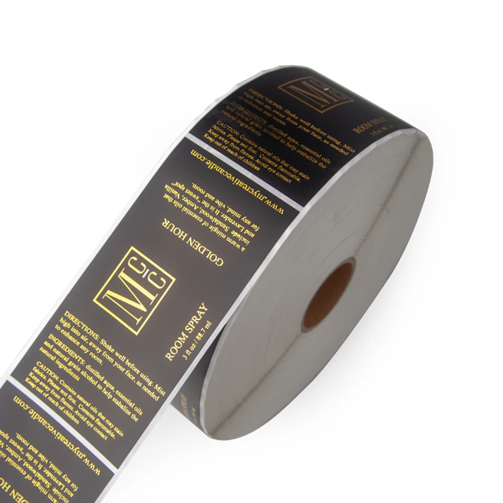 Customized Textured Die Cut Stickers Die-Cut Authenticity Hologram Sticker Cosmetic