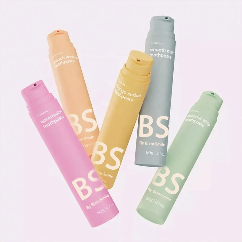 60G Different Flavors Hot Selling New Products Wholesale High Quality Adult OEM Smooth Toothpaste