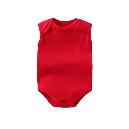 
Летний мягкий хлопковый комбинезон без рукавов для новорожденных; Одежда для малышей; Индивидуальный размер 