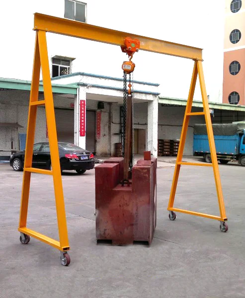 Профессиональный небольшой козловой кран 1 5 тонн от