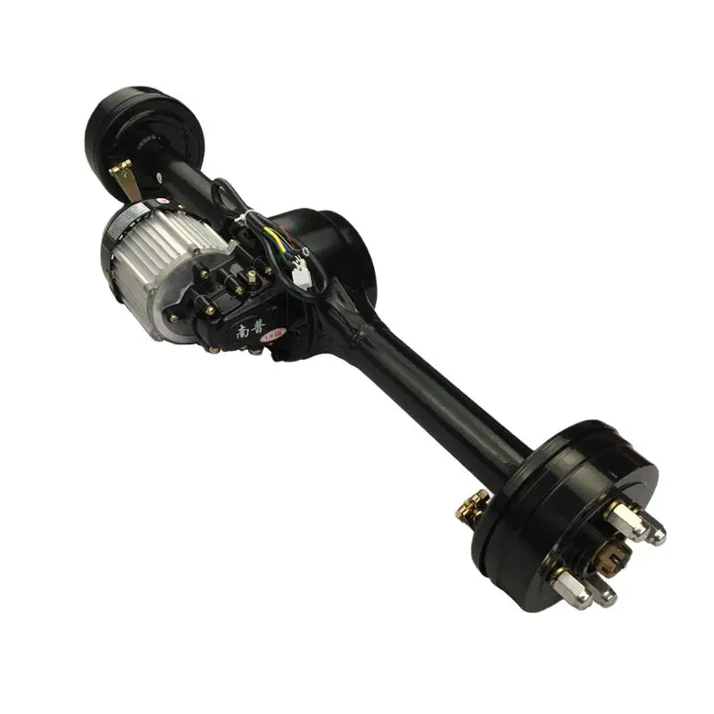 1500W 1800W 2200W 2500W Rear Wheel Drive Axle Drum brake Electric Cart Golf Parts Rear Axle