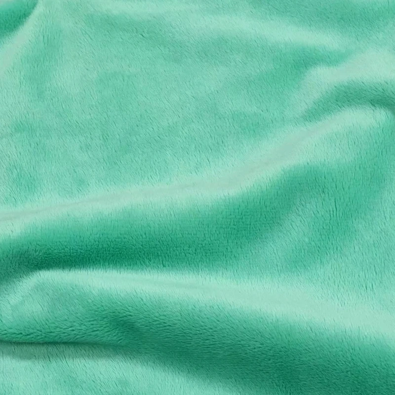 hot sale long plush fabric velvet polyester fabric animal toys plush custom toys blankets for animal toys