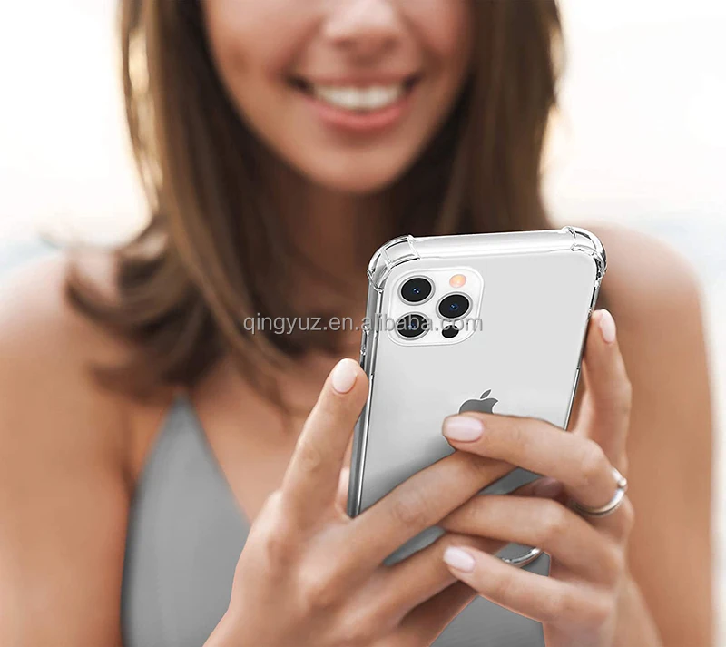 Transparent Case Clear Slim Fit Grip Shockproof Bumper Anti-Scratch Handy Case For Redmi note 11 pro(5g) huawei P30 Lite S22