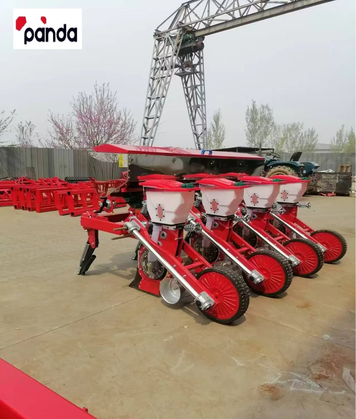 Agricultural equipment tractor driven 4 row corn planter corn seed planter machine